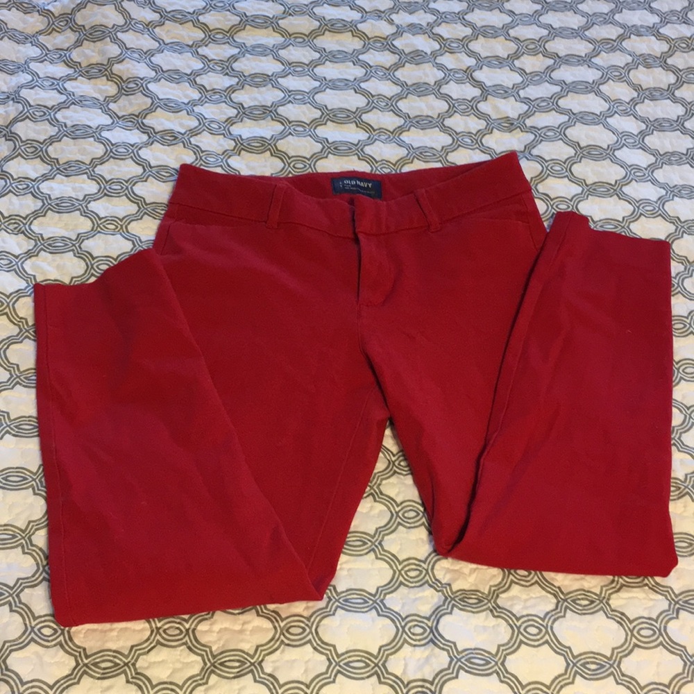 Fire Cracker Red Pants